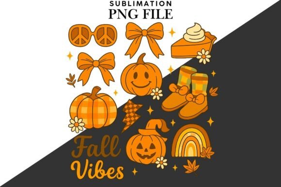 Download Fall Vibes Png Design for T-shirts - Fall vibes png Collection