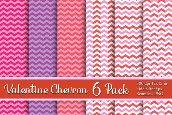 Download Valentine Digital Paper Chevron ZigZag - Valentine digital paper Collection