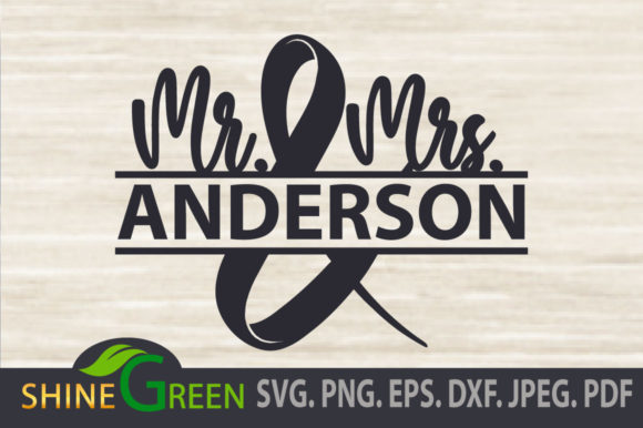 Download Wedding Monogram SVG Frame Mr &amp; Mrs - Svg frame Collection